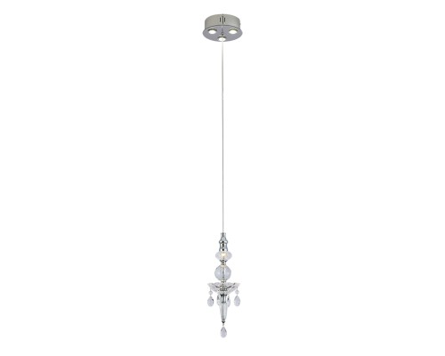 Подвесной светильник Newport 8361/S chrome STELLA GU4 + LED GU4 3*5W+1*2W* 3000K 1530Lm хром