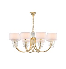 Люстра подвесная Newport 4368/C new gold OLIVIA E14 8*40W золото
