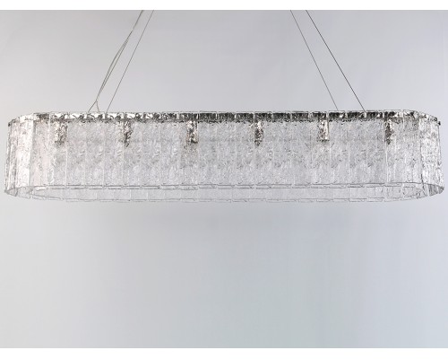 Люстра подвесная Newport 10820/120 oval BEATRICE Е14 16*40W никель