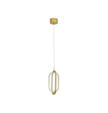 Подвесной светодиодный светильник Newport 15107/S brass LOREN LED 14W 3100K 1350Lm латунь