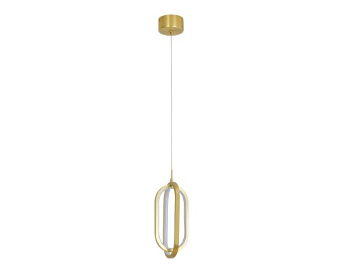 Подвесной светодиодный светильник Newport 15107/S brass LOREN LED 14W 3100K 1350Lm латунь
