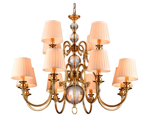 Люстра подвесная Newport 3112 B/C без абажуров CALIFORNIA E14 12*40W черная латунь