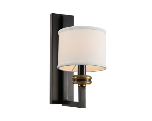 Бра Newport 3401/A MONTANA E14 1*40W черный+золото