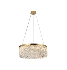 Люстра подвесная Newport 8531/60 С gold polished TIFFANY G9 15*40W золото шампань