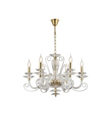 Люстра подвесная Newport 8576/C gold polished ANNABELLE Е14 6*40W золото