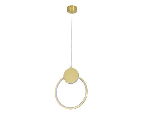 Подвесной светодиодный светильник Newport 15106/S brass LOREN LED 10W 3100K латунь