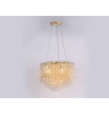 Люстра подвесная Newport 10909/C gold DIANA G9 9*40W золото шампань