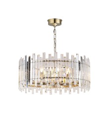 Люстра подвесная Newport 8510/C gold ALESSIA Е14 10*40W золото