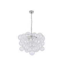 Люстра подвесная Newport 3850/73 C nickel TERESA G9 10*40W никель