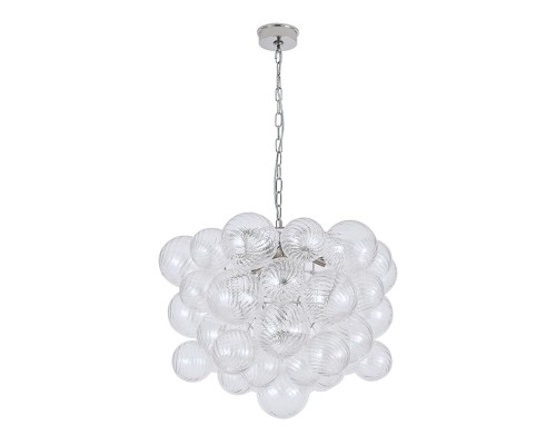 Люстра подвесная Newport 3850/73 C nickel TERESA G9 10*40W никель