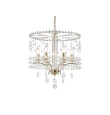 Люстра подвесная Newport 8606/C gold PRINCESS Е14 6*40W золото