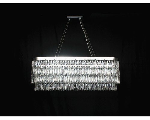 Люстра подвесная Newport 10128+8/S ELIZABETH G9 16*40W хром
