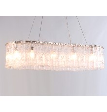 Люстра подвесная Newport 10820/90 oval BEATRICE Е14 12*40W никель