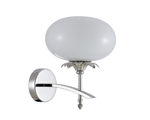 Бра Newport 4651/A nickel DOMENICA E14 1*25W никель