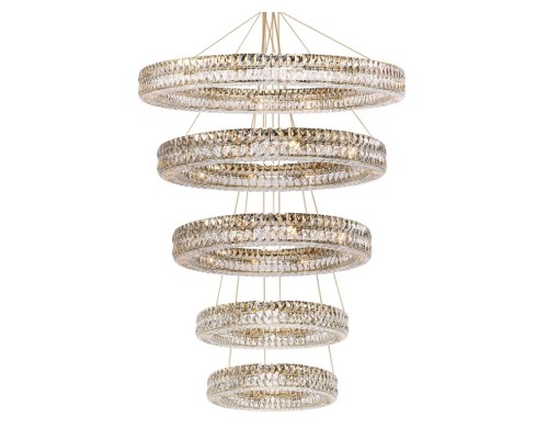 Потолочная чашка Newport 10120 D30 5 вертик.колец gold ELIZABETH золото