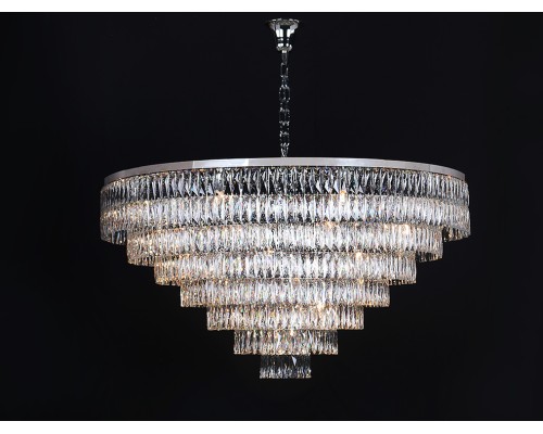 Люстра подвесная Newport 10129+37/C ELIZABETH Е14 46*40W хром