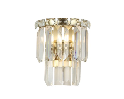 Бра Newport 8463/А brass MICHELLE Е14 3*40W латунь