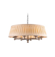 Люстра подвесная Newport 31508/C JULIA E14 8*40W никель