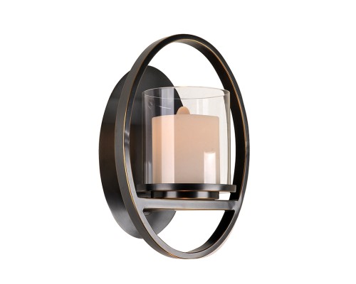 Бра Newport 35002/A ALBA E14 2*40W черный+золото