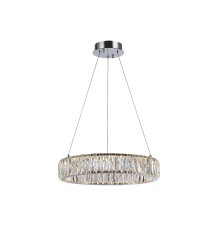 Люстра подвесная светодиодная Newport 8240/40 chrome CRYSTAL LED 24W хром