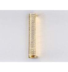 Бра лед Newport 8241/A gold NEW CRYSTAL LED 10W золото