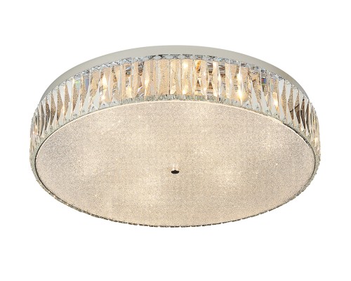 Потолочный светильник Newport 8249/PL chrome CRYSTAL E14 9*9W хром