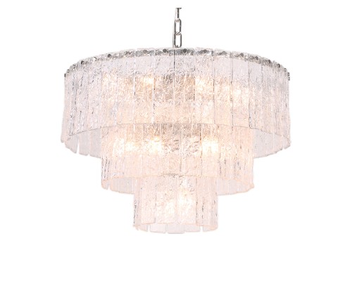 Люстра подвесная Newport 10826+10/С BEATRICE Е14 16*40W никель