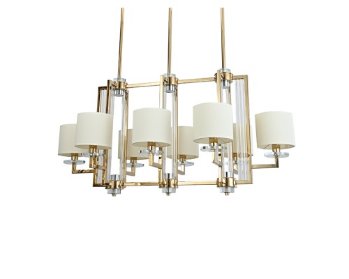 Люстра подвесная Newport 35408/S gold без абажуров AMALIA Е14+LED 8+6*60W+5W золото