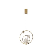 Подвесной светодиодный светильник Newport 8330/S TAISIA LED 4*3W 3100K 1200 Lm золото