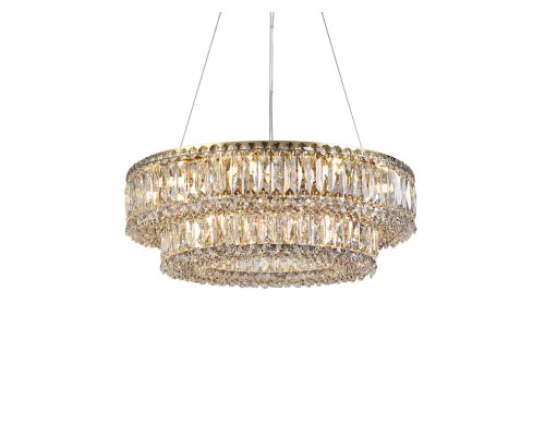 Люстра подвесная Newport 8450+18/S gold VALENCIA G9 18*40W золото