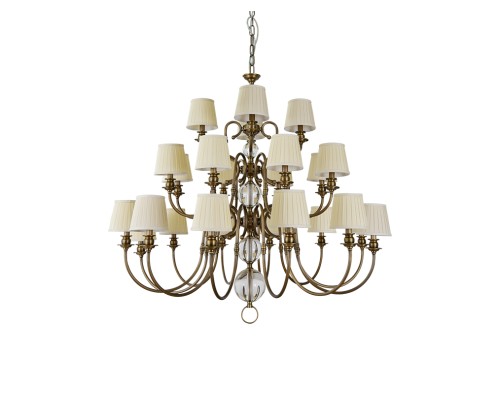 Люстра подвесная Newport 31010+12/C black brass без абажуров CALIFORNIA E14 24*40W черная латунь