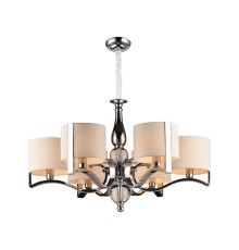 Люстра подвесная Newport 31305+1/C MISSOURI E14 6*40W никель