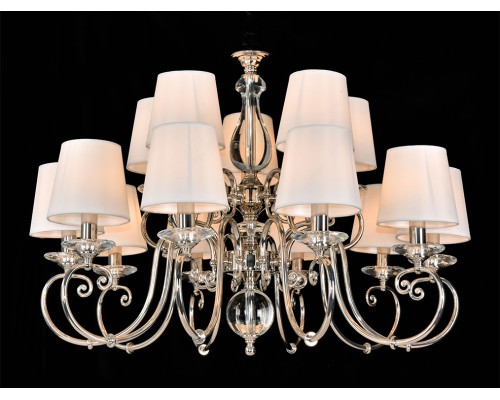 Люстра подвесная Newport 1110+5/C ARIA E14 15*40W никель