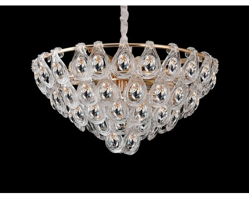 Люстра подвесная Newport 5259/C gold ACANTIA E14 9*40W золото