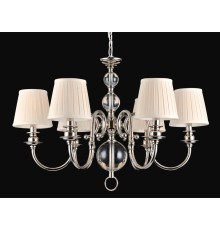 Люстра подвесная Newport 3106/C без абажуров CALIFORNIA E14 6*40W никель