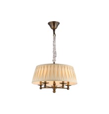 Люстра подвесная Newport 31505/C black brass JULIA E14 5*40W черная латунь