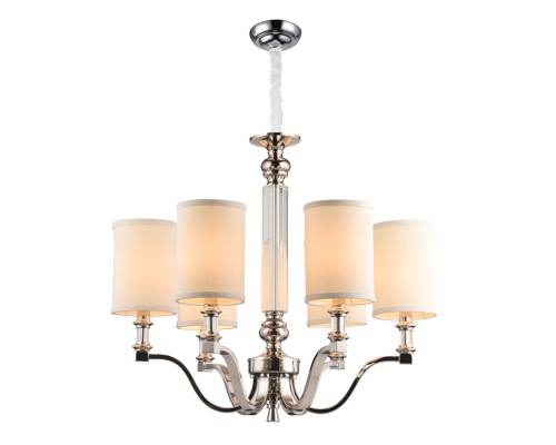 Люстра подвесная Newport 3146/C MADISON E14 6*40W никель