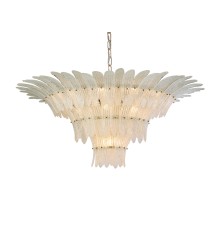 Люстра подвесная Newport 8821/C gold white VICTORIA E14 21*40W золото