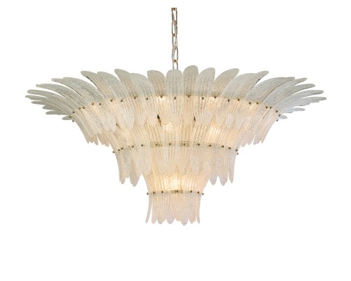 Люстра подвесная Newport 8821/C gold white VICTORIA E14 21*40W золото