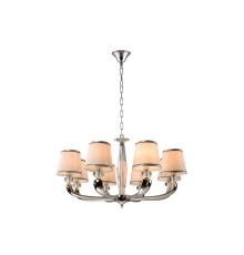 Люстра подвесная Newport 11608/C SINTIA Е14 8*40W никель