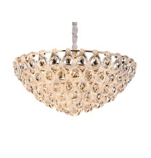 Люстра подвесная Newport 5259+4/C gold ACANTIA E14 13*40W золото