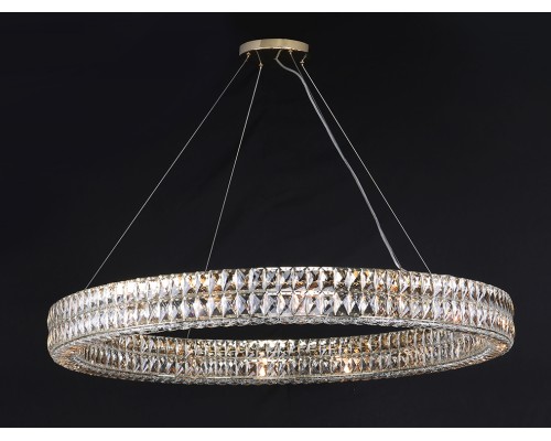 Люстра подвесная Newport 10124+22/S gold ELIZABETH G9 26*40W золото шампань