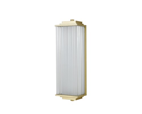 Бра Newport 3293/A brass new SONYA E14 2*40W матовая латунь