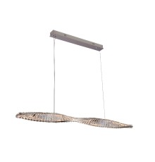 Люстра подвесная светодиодная Newport 8244N/120 chrome CRYSTAL LED 30W 3000Lm 3100-4000K хром