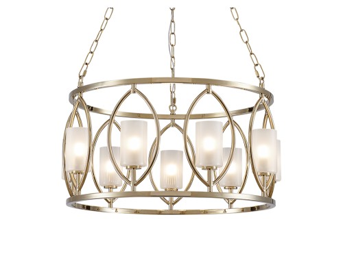 Люстра подвесная Newport 4729/S gold JASMINE G9 9*25W золото