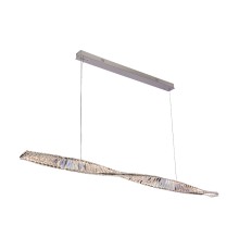 Люстра подвесная светодиодная Newport 8244N/160 chrome CRYSTAL LED 40W 4000Lm 3100-4000K хром