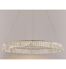 Люстра подвесная светодиодная Newport 8240/80 chrome CRYSTAL LED 50W хром