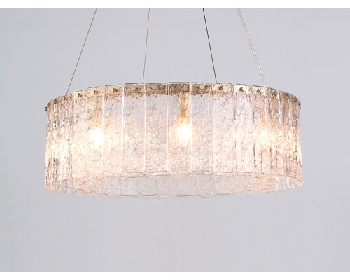 Люстра подвесная Newport 10826+2/S brass BEATRICE Е14 8*40W матовая латунь