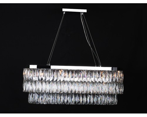 Люстра подвесная Newport 10128+6/S ELIZABETH G9 14*40W хром