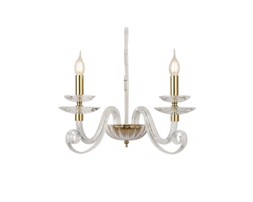 Бра Newport 8572/A gold polished ANNABELLE Е14 2*40W золото